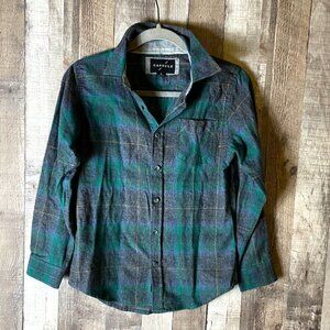 Capsule Long Sleeve Flannel Shirt NWOT